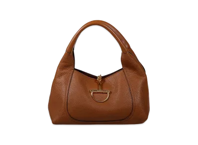 GUCCI Women's Leather Shoulder Bag "Brown"