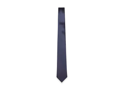 Saint Laurent Midnight Satin Tie "Blue"