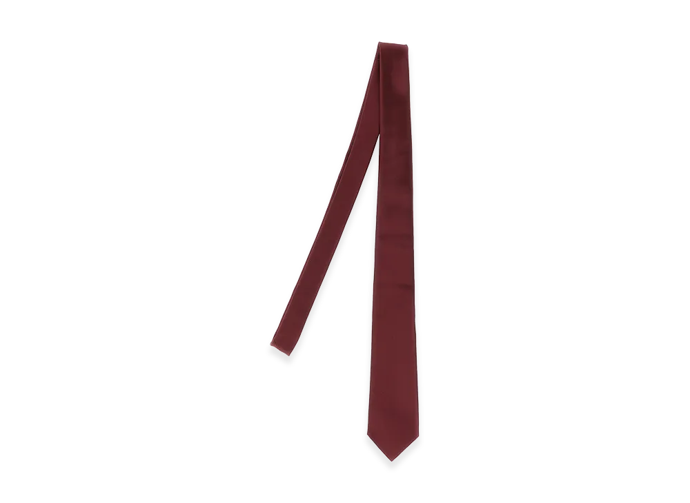 Saint Laurent Silk Tie "Bordeaux"