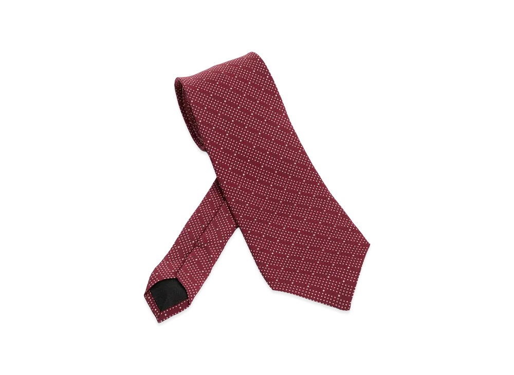 Saint Laurent Tie "Bordeaux"
