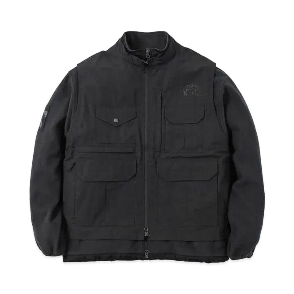 The North Face x Invincible Designed By Shinsuke Nakada 2 In 1 Denali Jacket "Charcoal Gray"