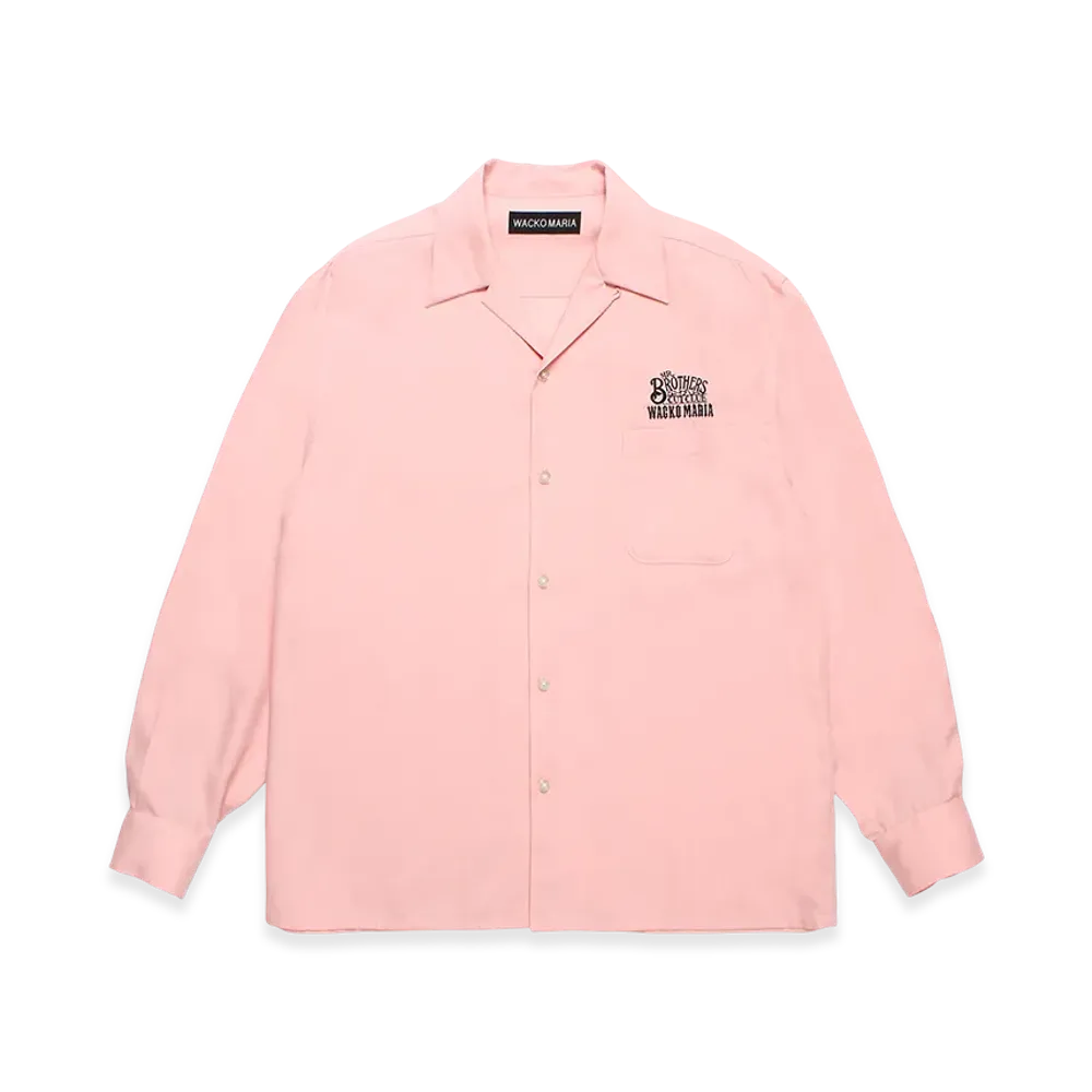WACKO MARIA x MR.BROTHERS CUT CLUB 50's Shirt "Pink"