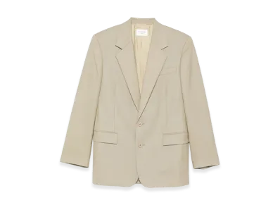 Saint Laurent Women's Outerwear "Beige"