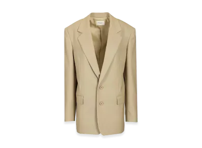 Saint Laurent Women's Jackets "Beige"