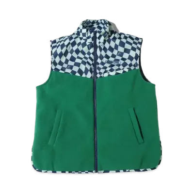 atmos pink Different Material Docking Vest "Green"