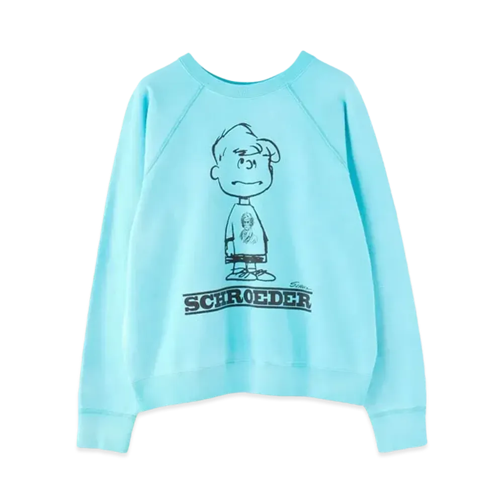 RHC Ron Herman x PEANUTS Schroeder Sweat Shirt "Blue"