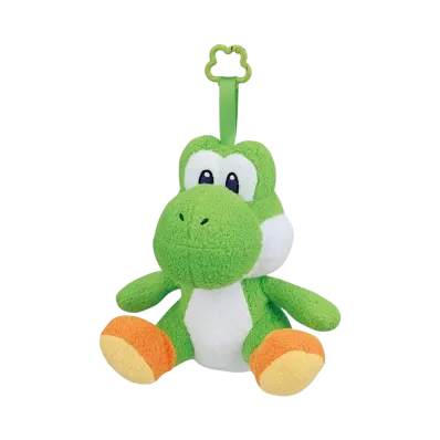 BANDAI "Ichiban Kuji" -Super Mario with YOSHI- B Prize Colorful Yoshi Plush Mascot (Green)