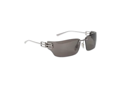 BALENCIAGA Gossip Square Sunglasses "Silver"