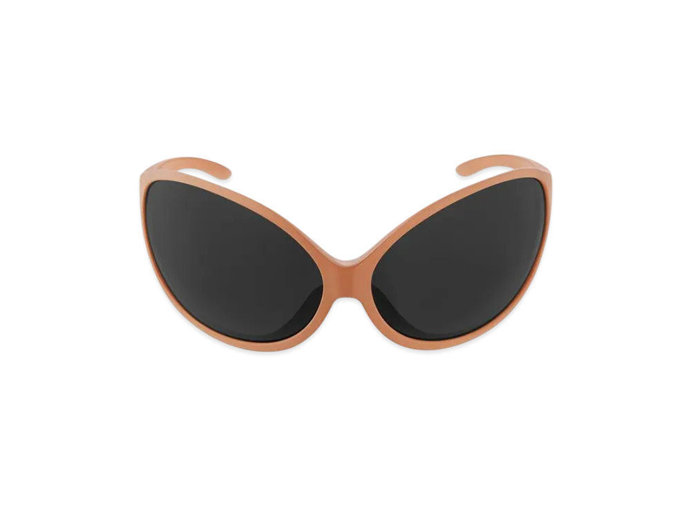 BALENCIAGA Phantom Round Sunglasses "Milky Nude"