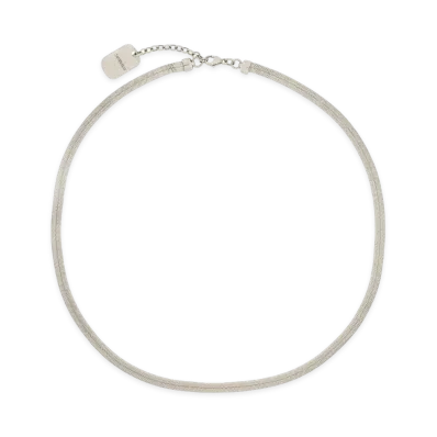 Saint Laurent Collana A Catena "Silver"