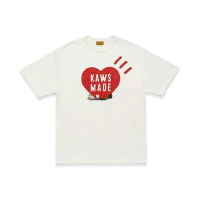 HUMAN MADE x KAWS Made Graphic T-Shirt Bangkok Exclusive "White"