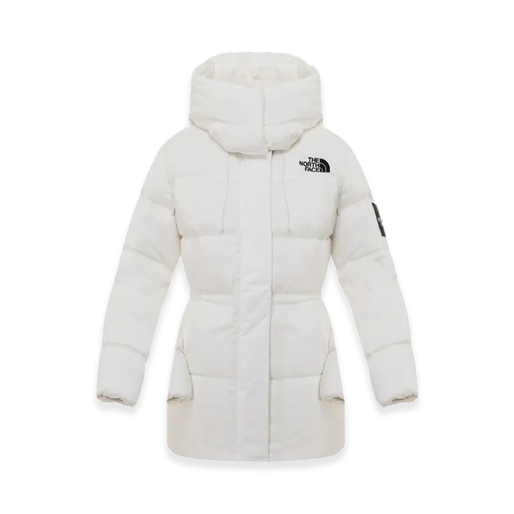 The North Face Novelty Nuptse Mid RDS Down Jacket (W) "Cream"