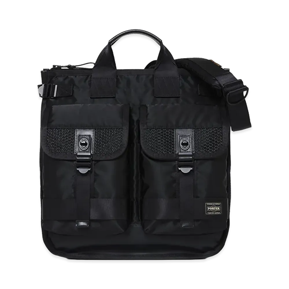 PORTER Bounce Helmet Tote Bag "Black"