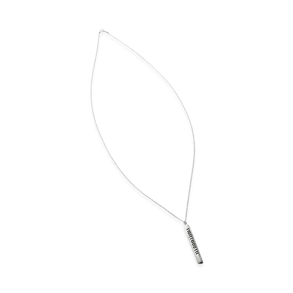 TIGHTBOOTH Angle Iron Necklace "Silver"