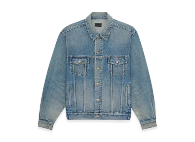Saint Laurent 'Trucker' Jacket "Blue"
