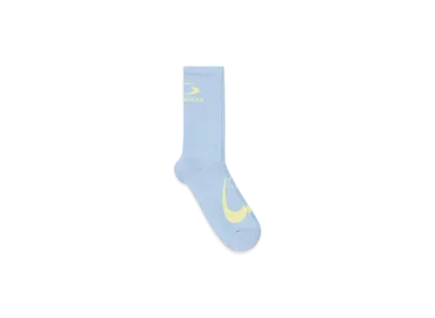 BALENCIAGA Loop Sports Icon Socks "Blue/Yellow"