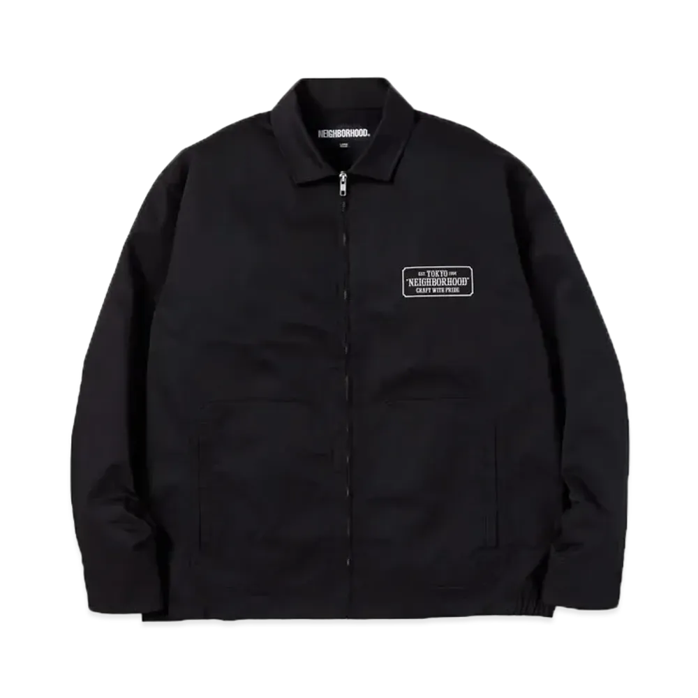NEIGHBORHOOD Front Zip JK . EC "Black"