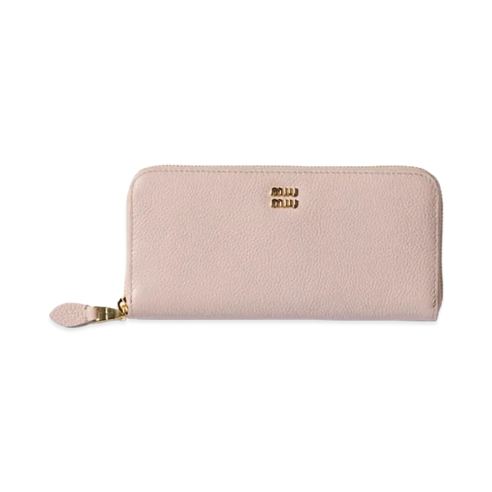 MIU MIU Leather Wallet "Gem"