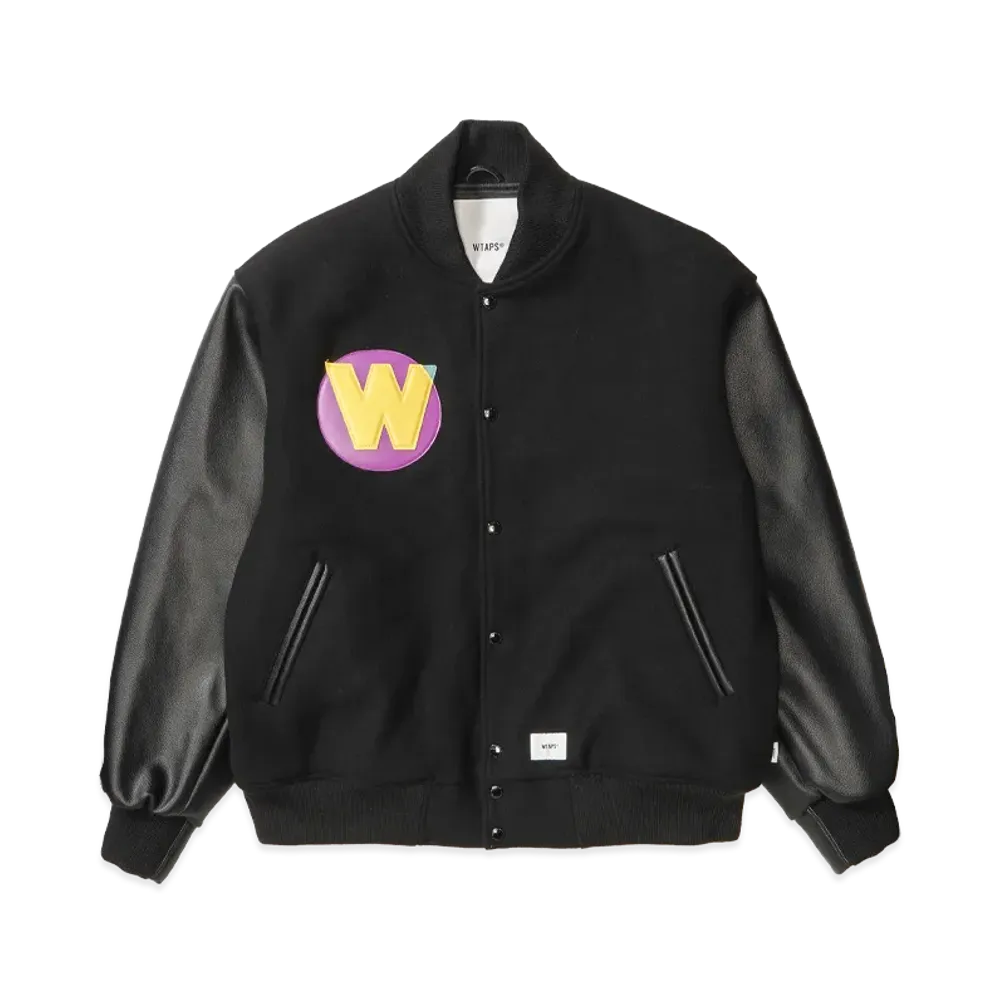 WTAPS BC / Jacket / WOPL. Melton. Synthetic "Black"