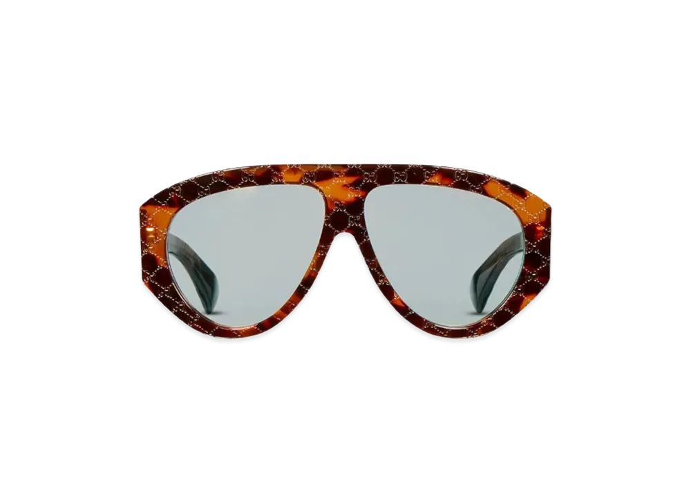 GUCCI Women's Acetate Havana Sunglasses "Multicoloured"