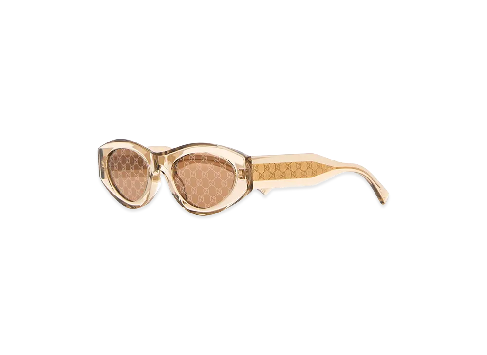 GUCCI Women's Acetate Sunglasses "White"