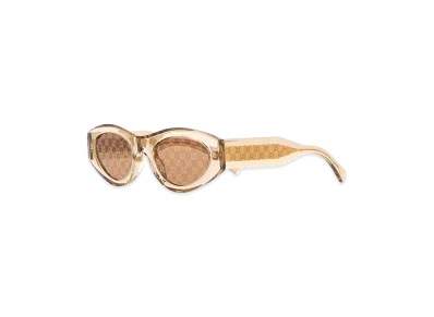 GUCCI Women's Acetate Sunglasses "White"