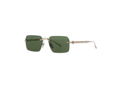 GUCCI Women's Metal Sunglasses "Gold"