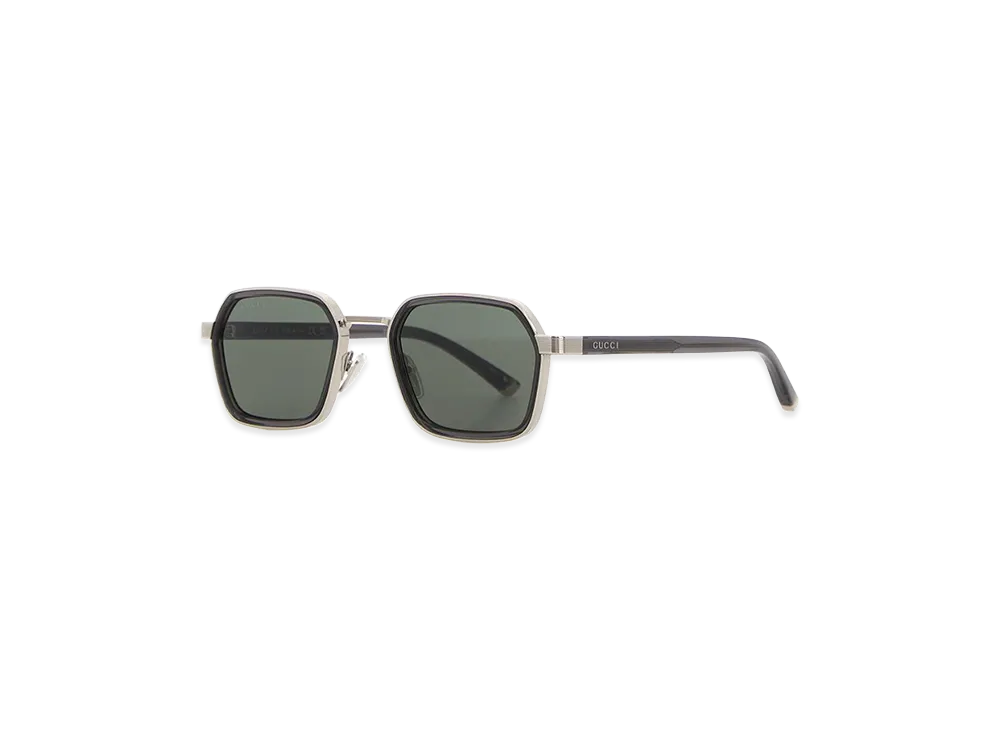 GUCCI Women's Metal Sunglasses "Silver"