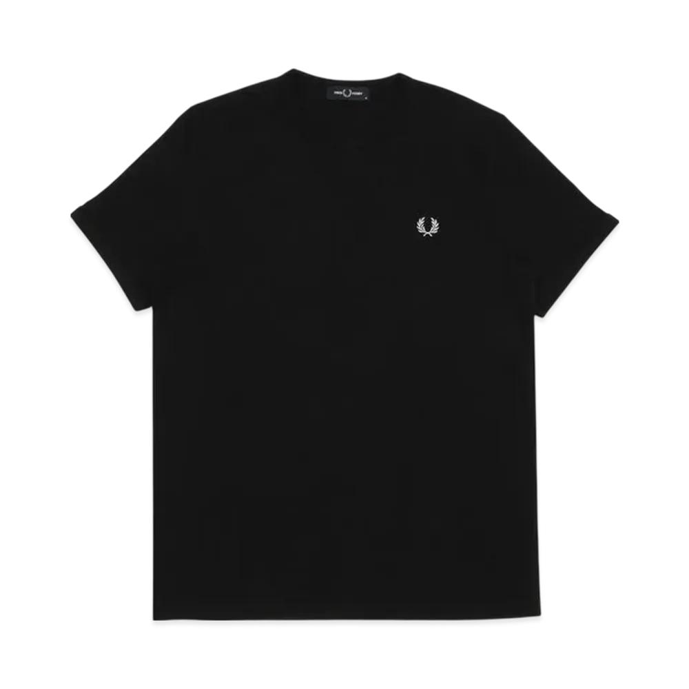 FRED PERRY Ringer T-Shirts "Black"