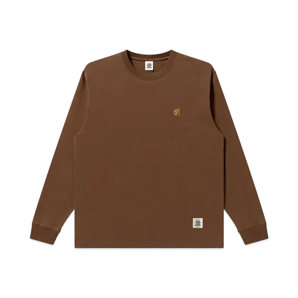 Blackeyepatch Small B Emblem L/S Tee "Brown"