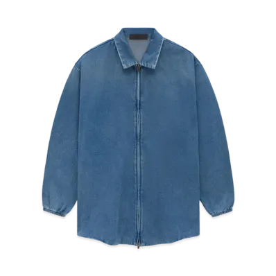 FEAR OF GOD Denim Overshirt "Medium Wash"