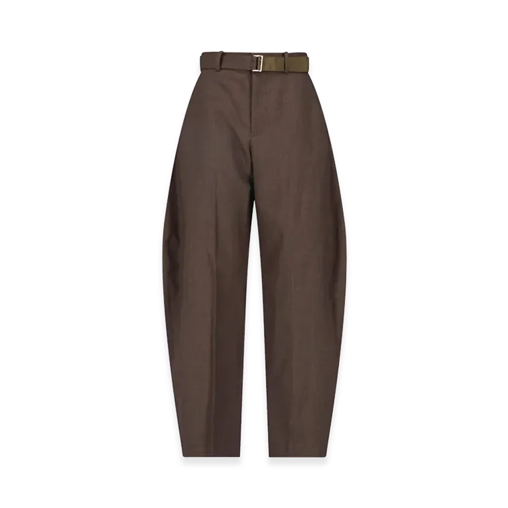 sacai Women's Trousers "Brown"