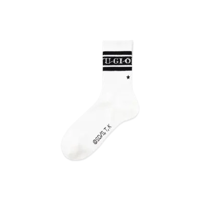 GU High Ankle Socks Yu-Gi-Oh ! 2 "Off White"