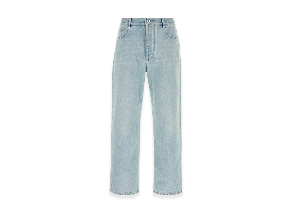 Bottega Veneta Sky Bleached Wide Leg Jeans "Denim"