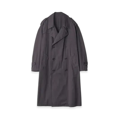 ssstein Vintage Trench Coat "Black"