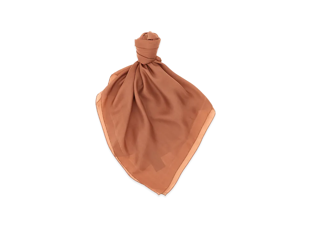 Saint Laurent Women's 'Cassandre' Scarf "Brown"