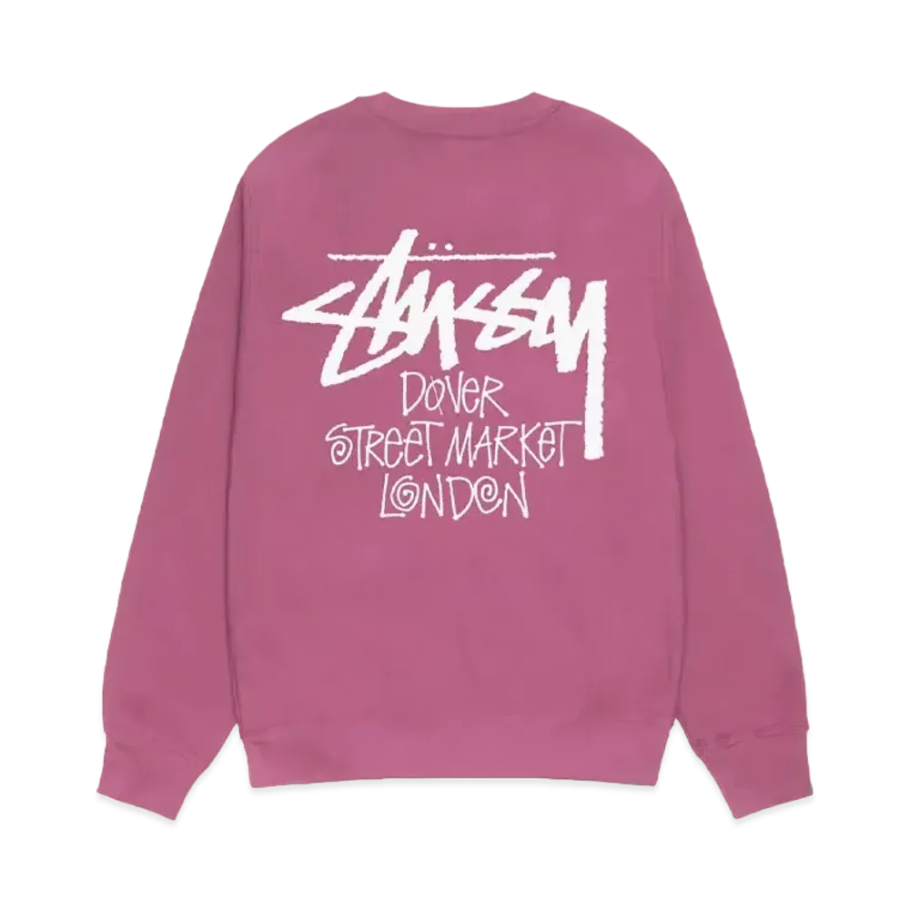 Stussy x DSM Chapter Pack Men's DSM London Crew "Berry"