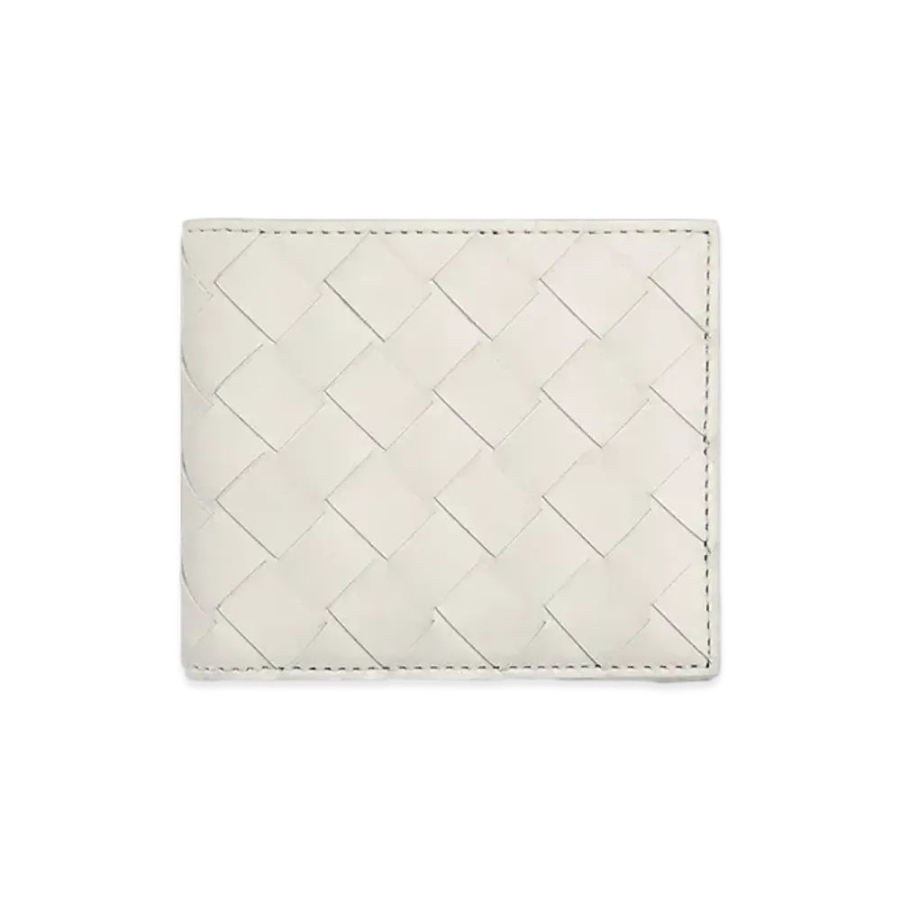 Bottega Veneta Bifold Wallet With Coin Purse "Mist Black"