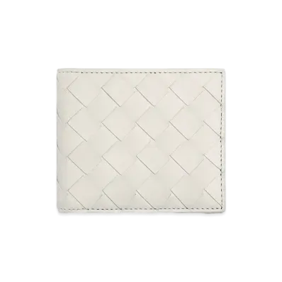 Bottega Veneta Bifold Wallet With Coin Purse "Mist Black"