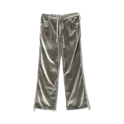 Needles Fringe String Easy Pant TA/PE Velour "Gray"