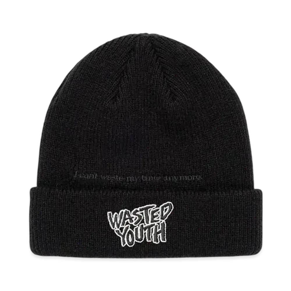 Wasted Youth Beanie "Black"