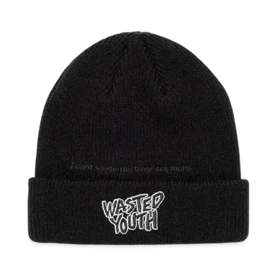 Wasted Youth Beanie "Black"