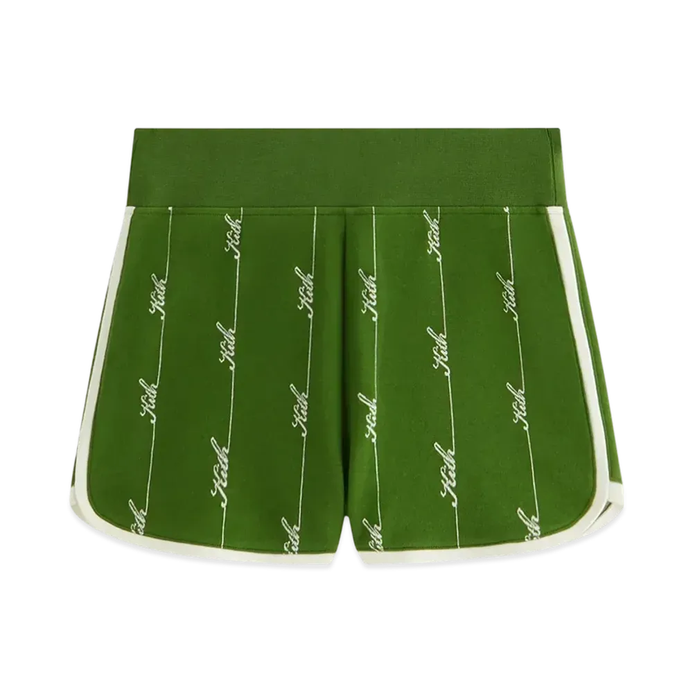 Kith Women Mica Pique Logo Knit Short "Turf"