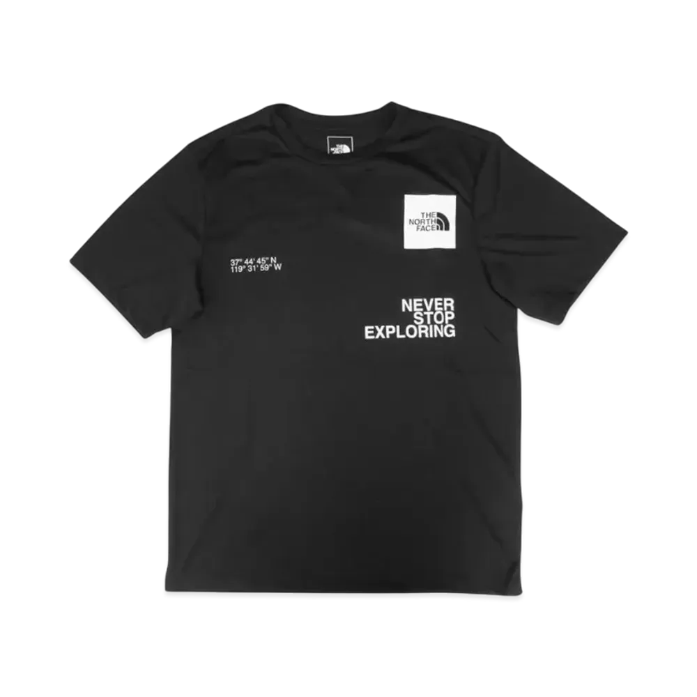 The North Face Mountain Foundation Coordinated T-shirt "Tnf Black"