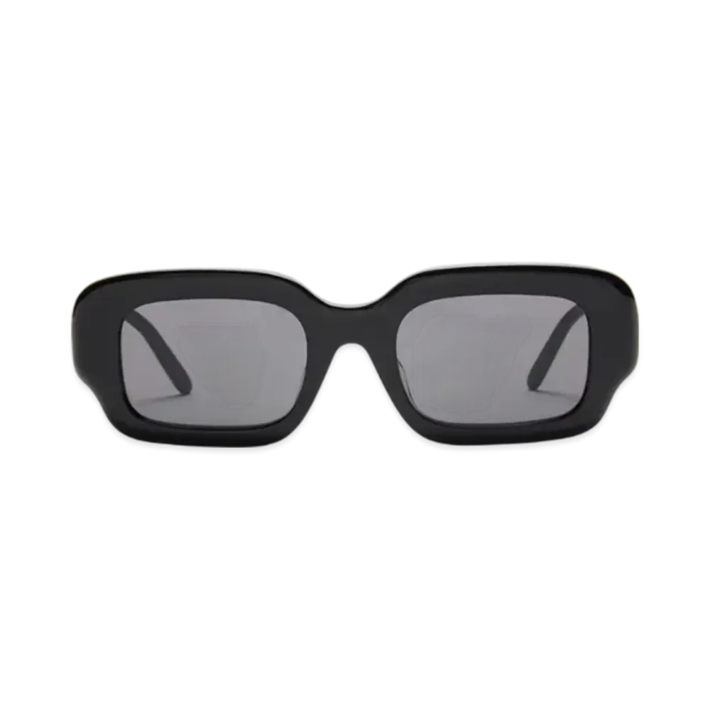 LOEWE Rectangular Slim Sunglasses "Black"