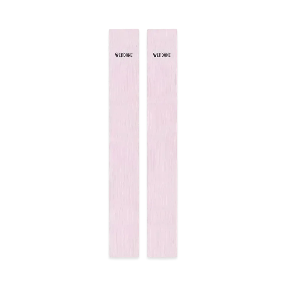 WE11DONE Leg Warmers "Light Pink"