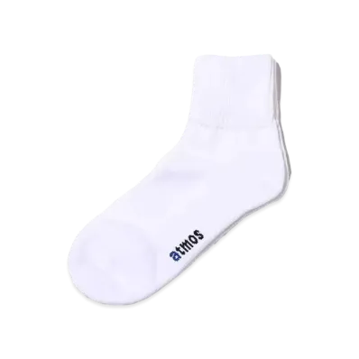 atmos Quarter Length Socks "White"