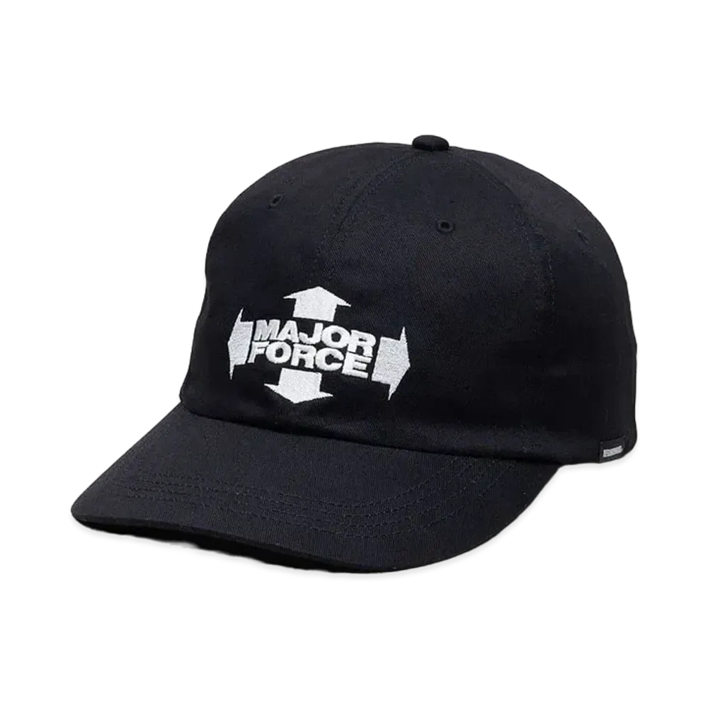 NEIGHBORHOOD x MAJOR FORCE Dad Cap "Black"