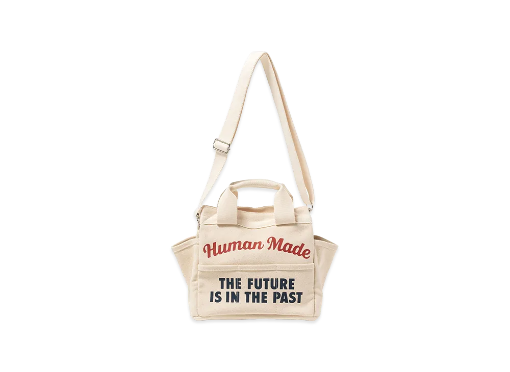 HUMAN MADE Shoulder Tool Bag "White"