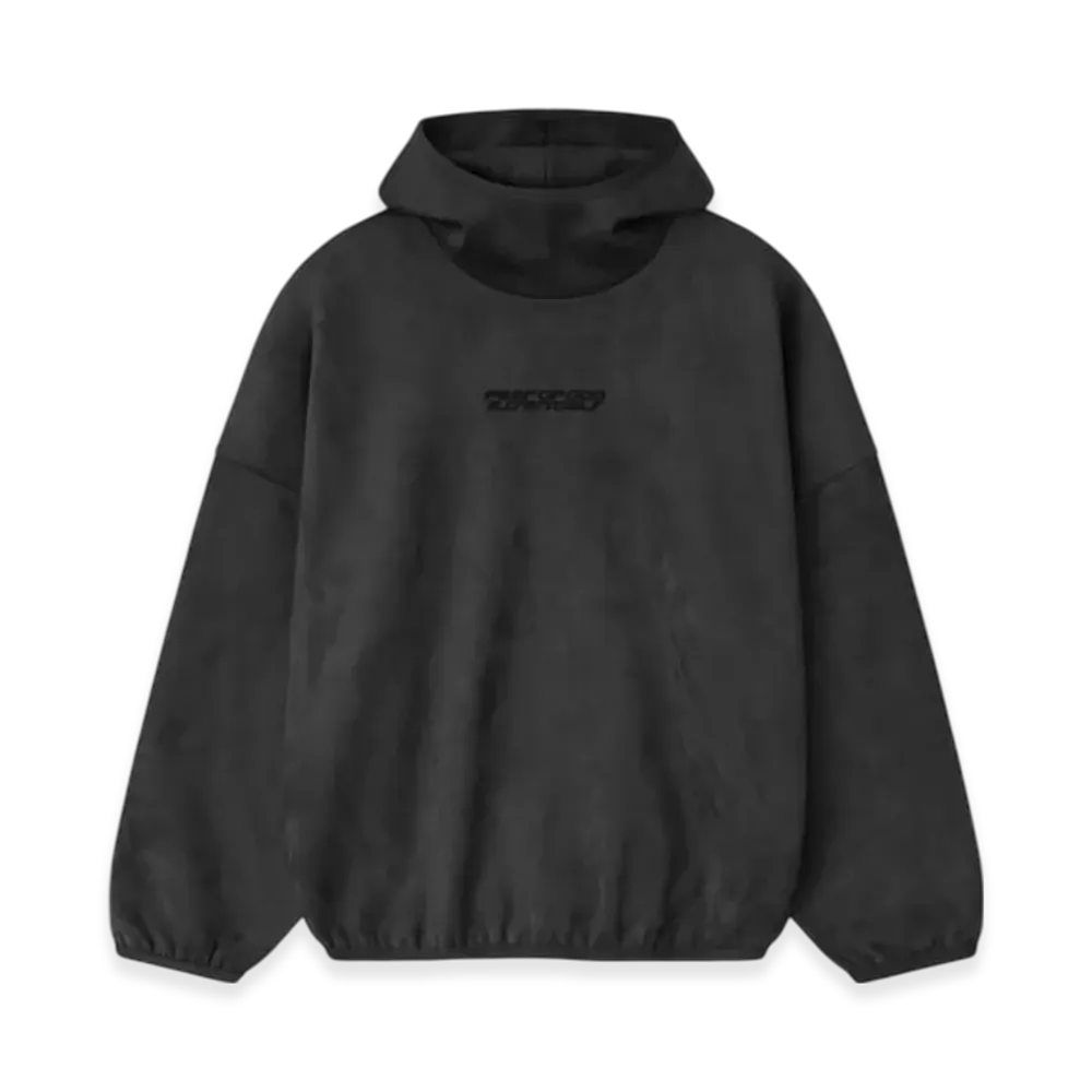 FEAR OF GOD ESSENTIALS Suede Fleece Modern Hoodie "Iron Grey"
